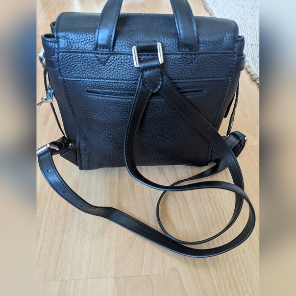 MICHAEL Michael Kors Bristol Small Leather Backpack Black - Picture 6 of 14